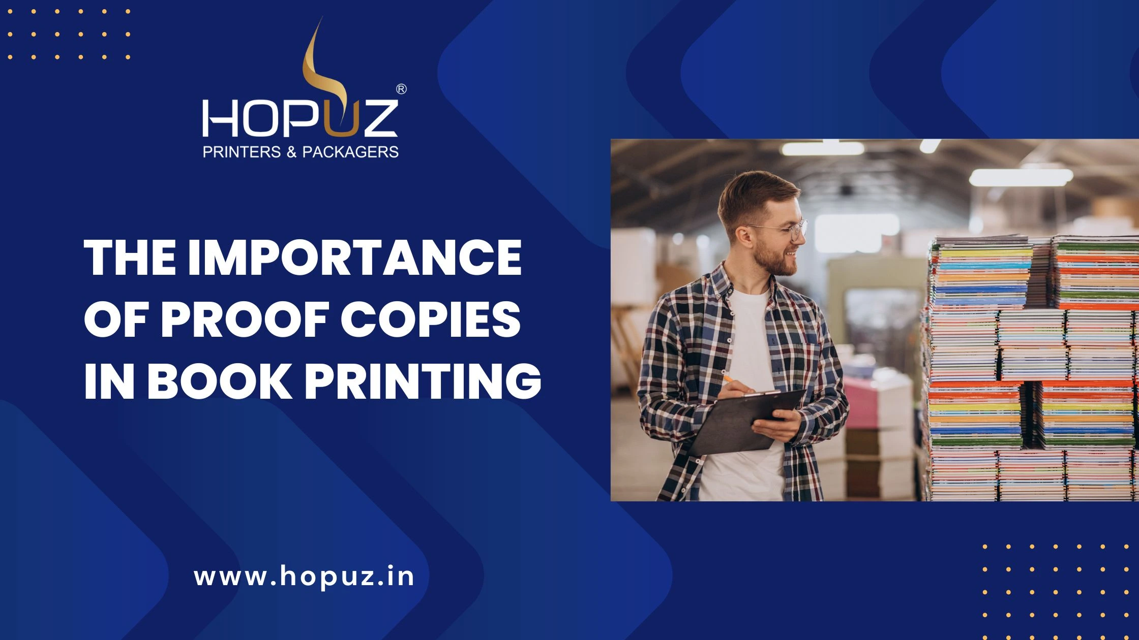 The importance of proof copies in book printing