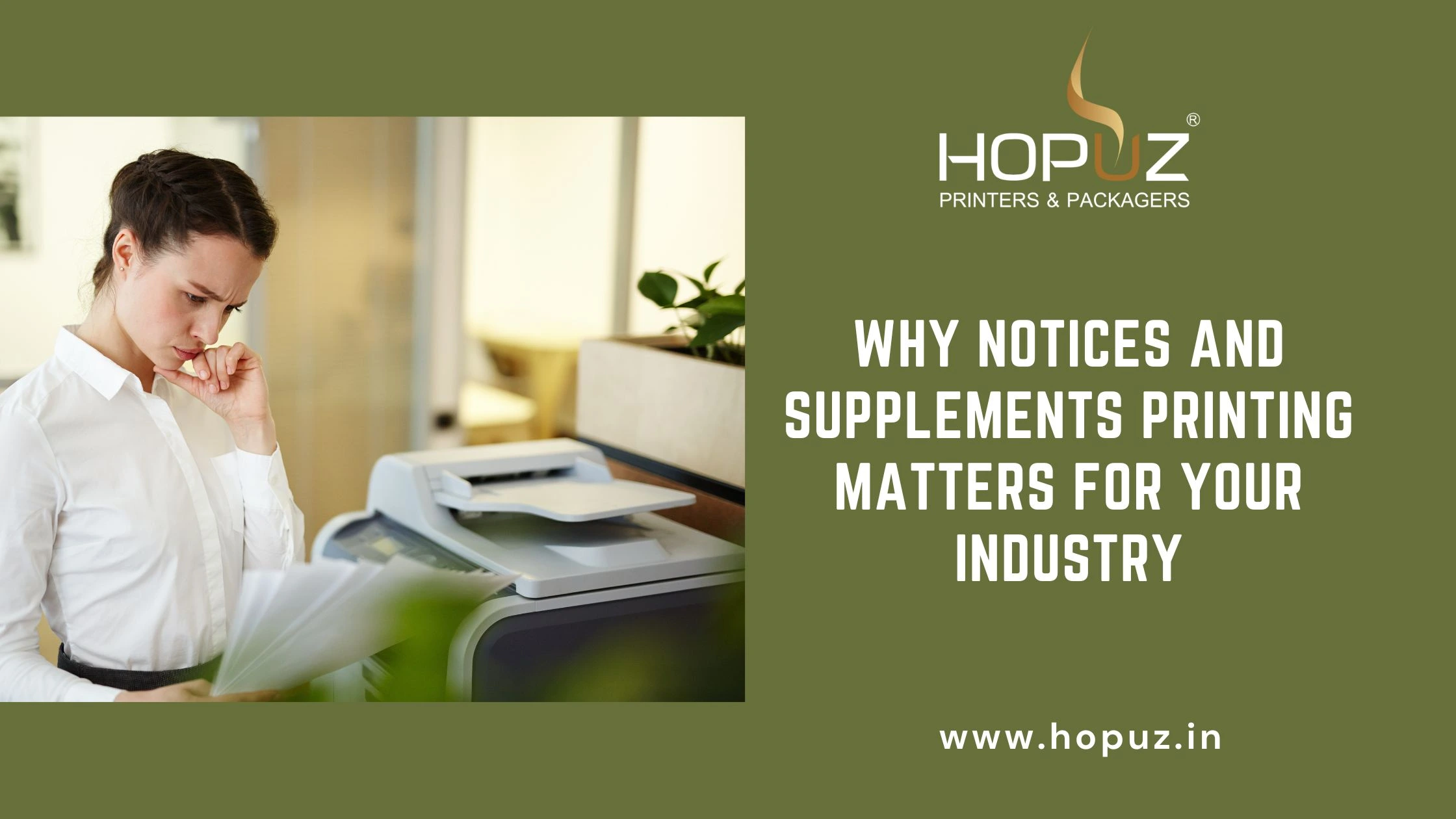 Why notices and supplements printing matters for your industry