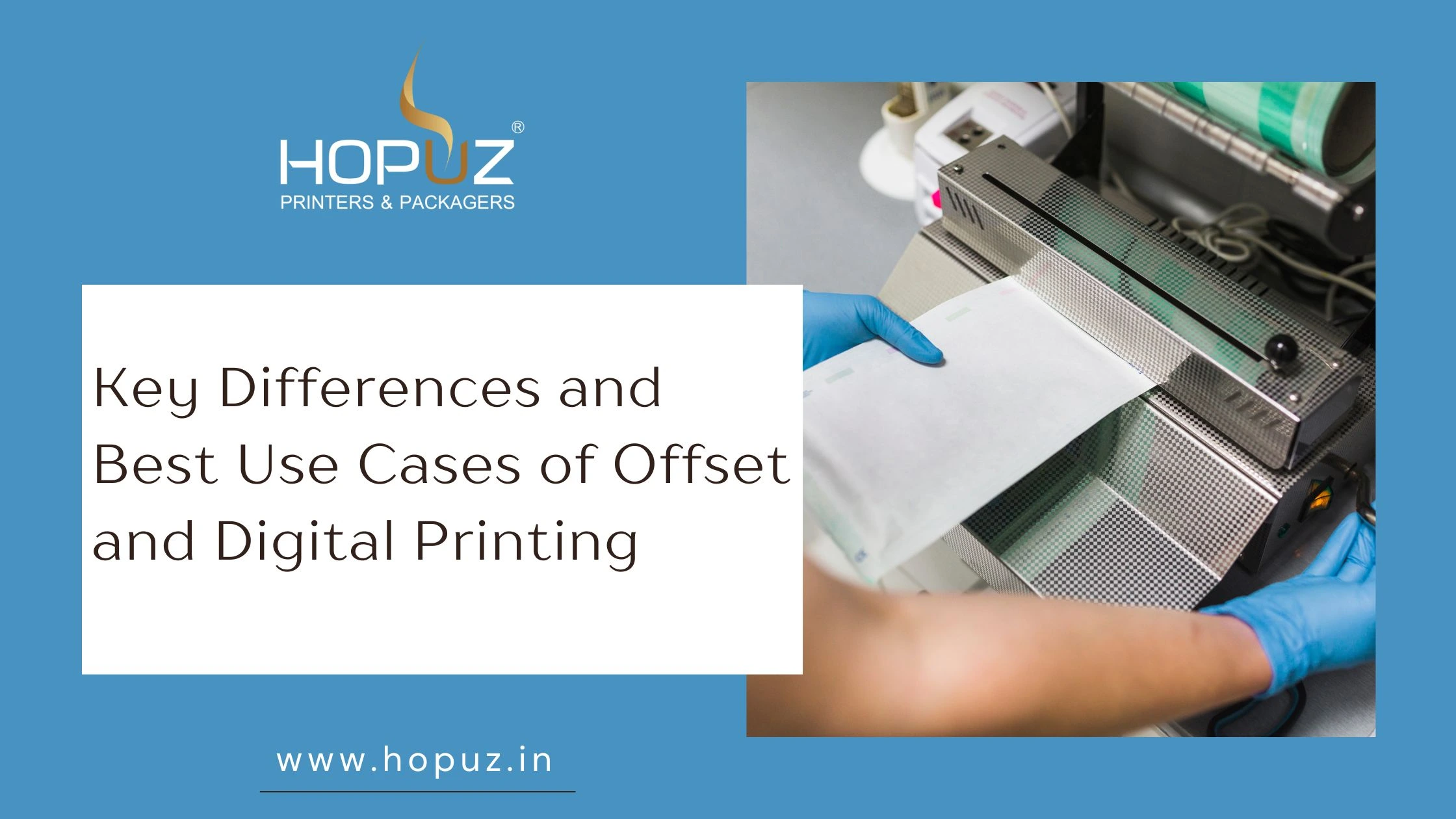 Key differences and best use cases of offset and digital printing