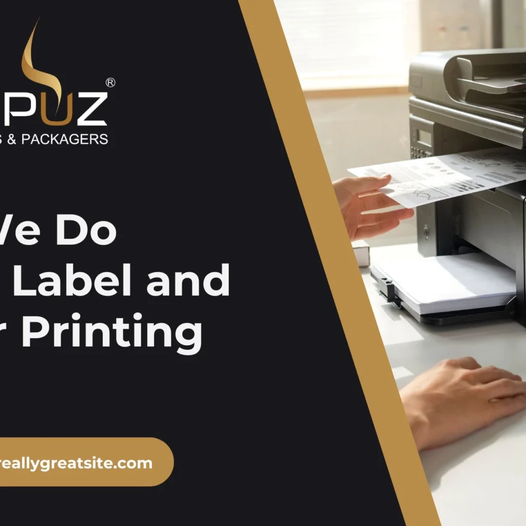How we do digital label and sticker printing