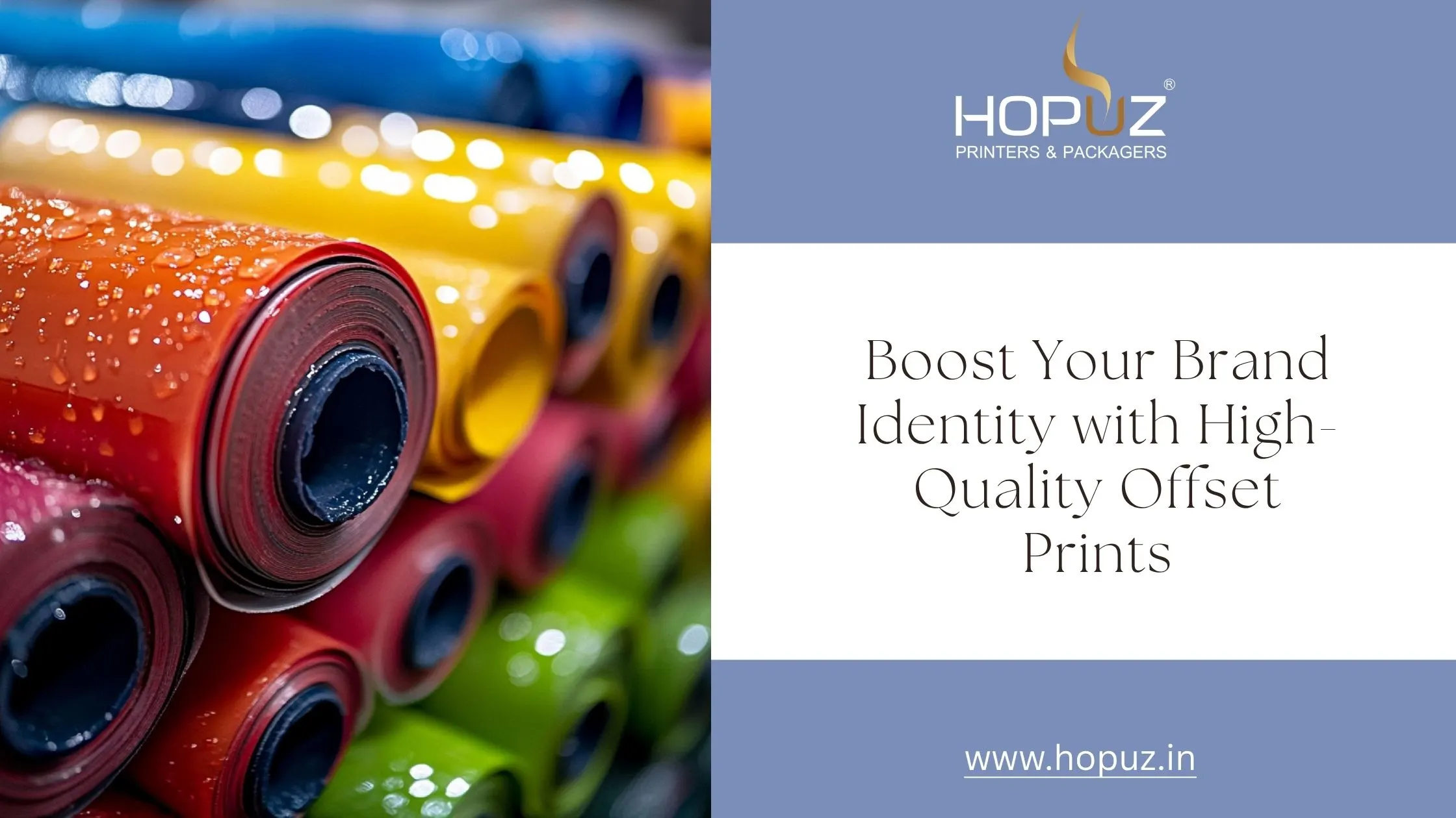 Boost your brand identity with high quality offset prints
