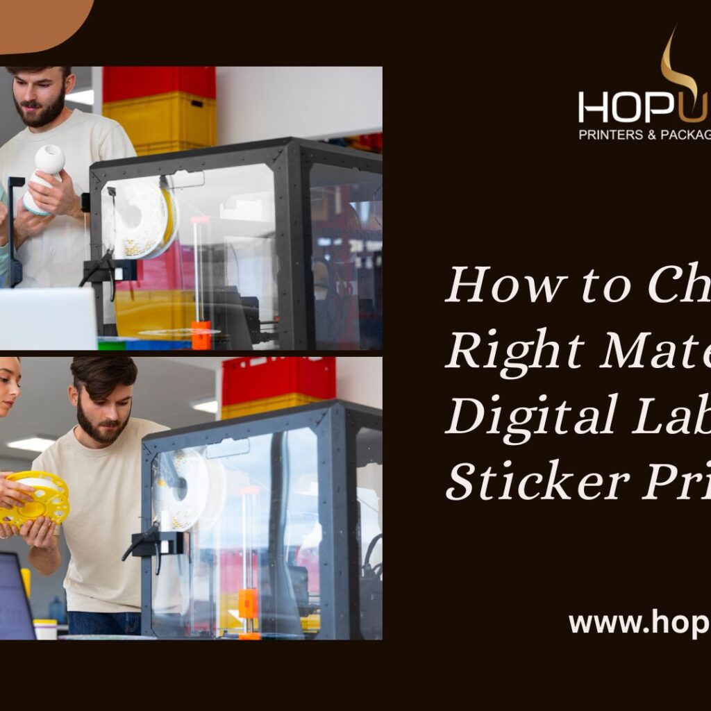 How to Choose the Right Material for Digital Label and Sticker Printing