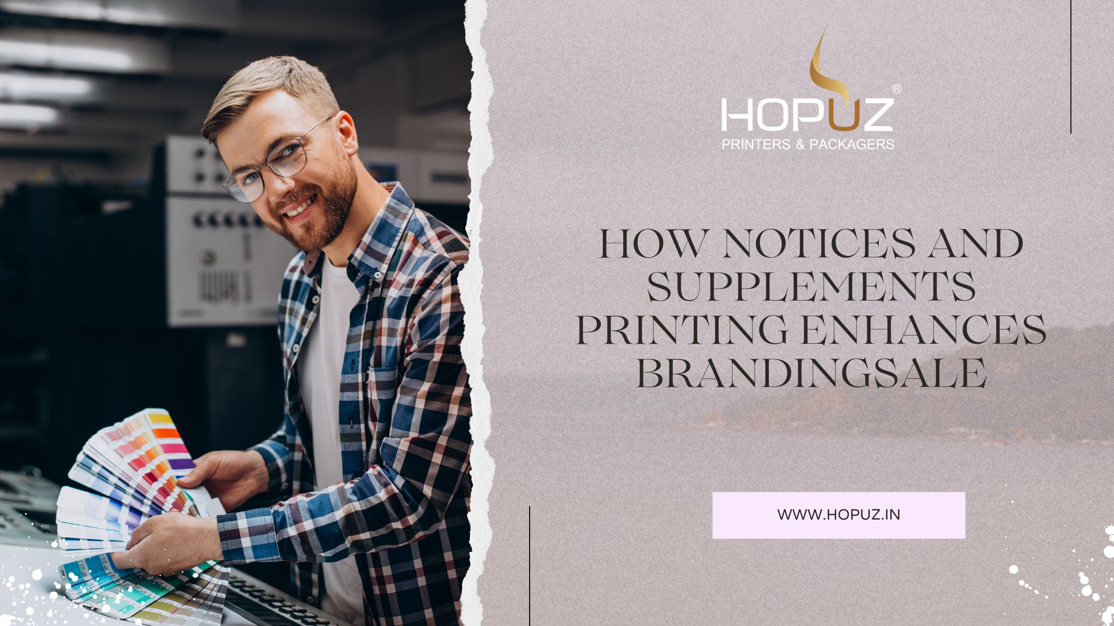 How Notices and Supplements Printing Enhances Branding