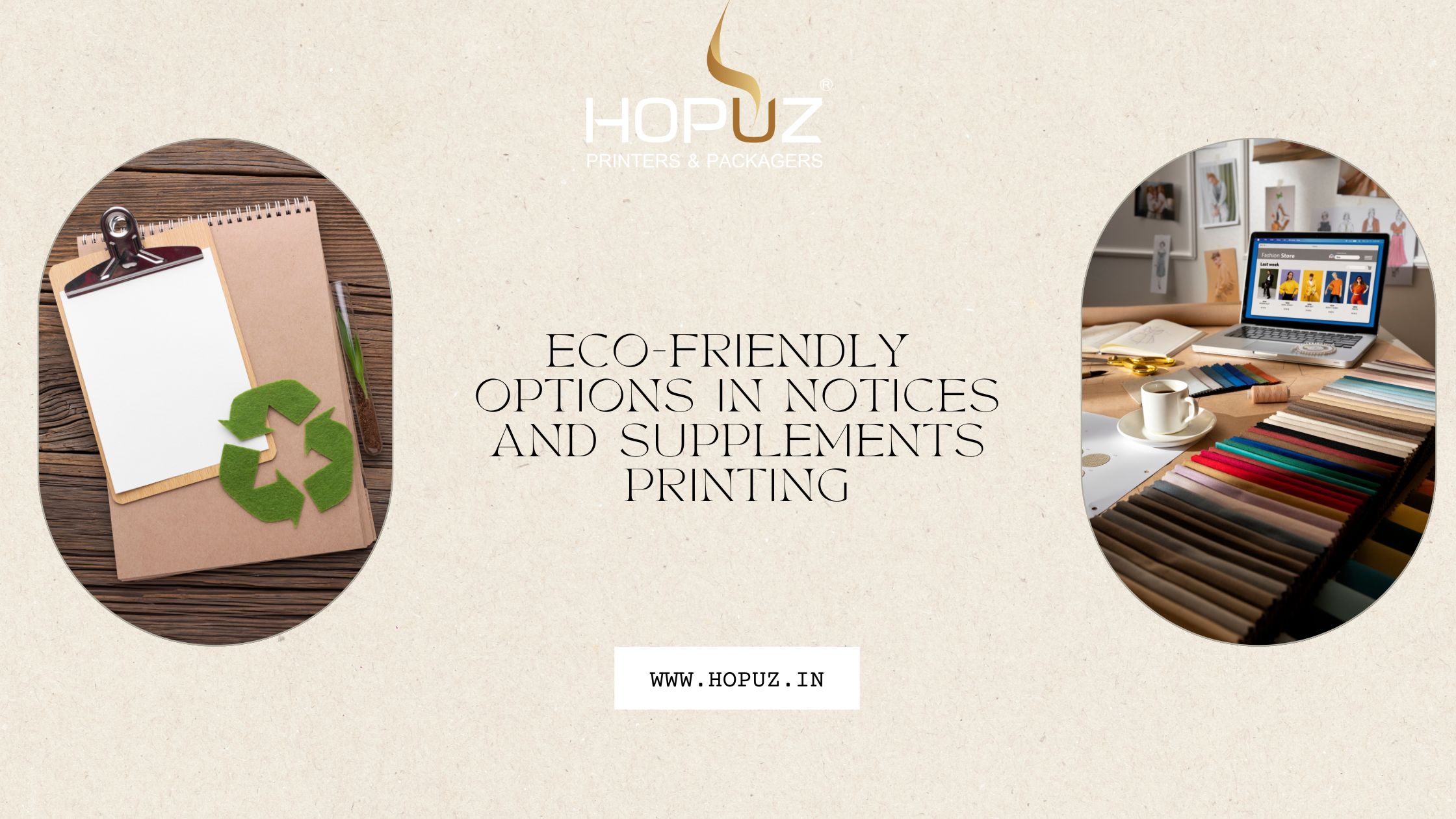Eco-Friendly Options in Notices and Supplements Printing