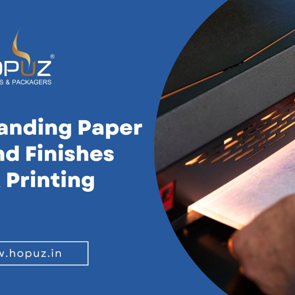Understanding Paper Types and Finishes for Book Printing