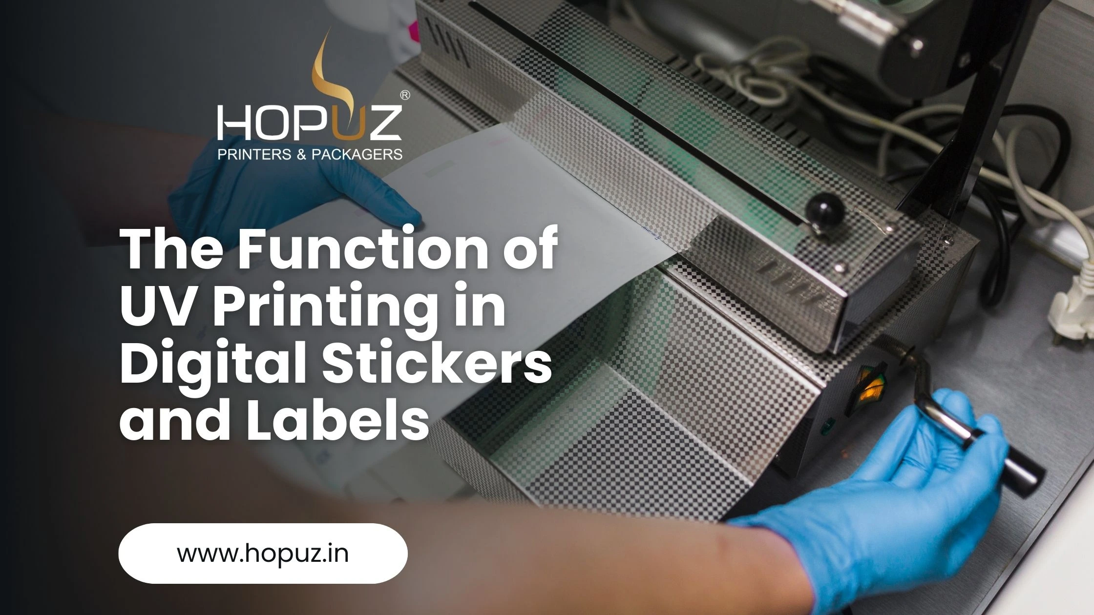 The function of UV printing in digital stickers and labels