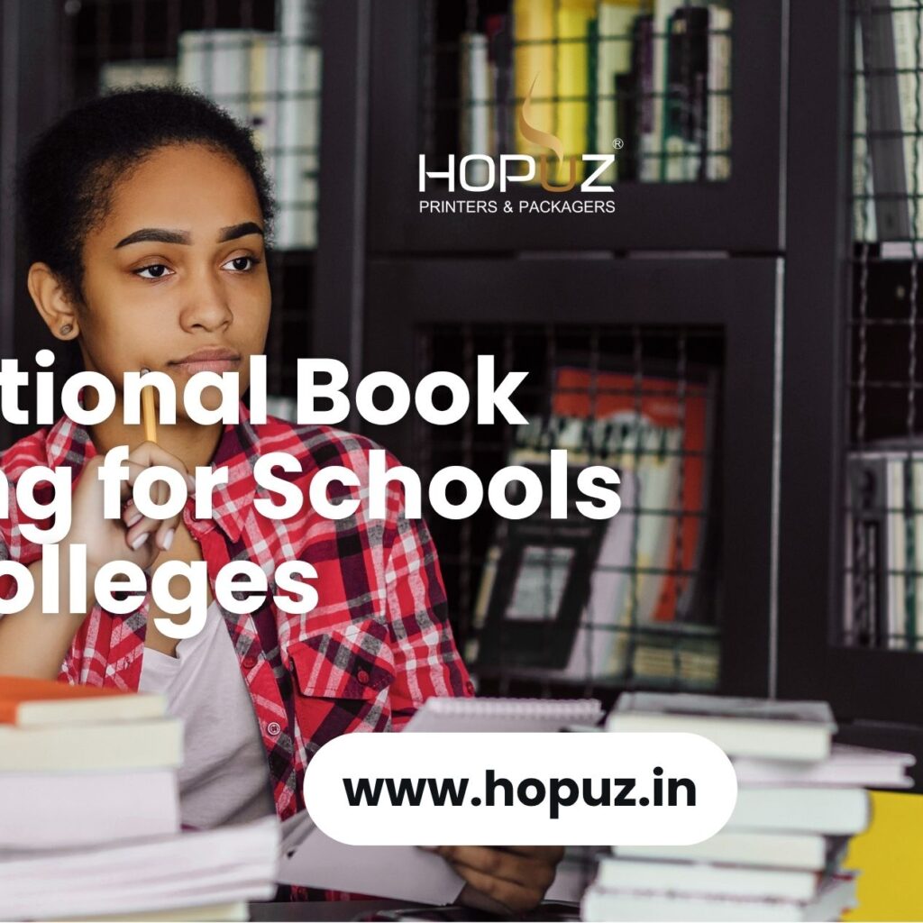 Educational Book Printing for Schools and Colleges