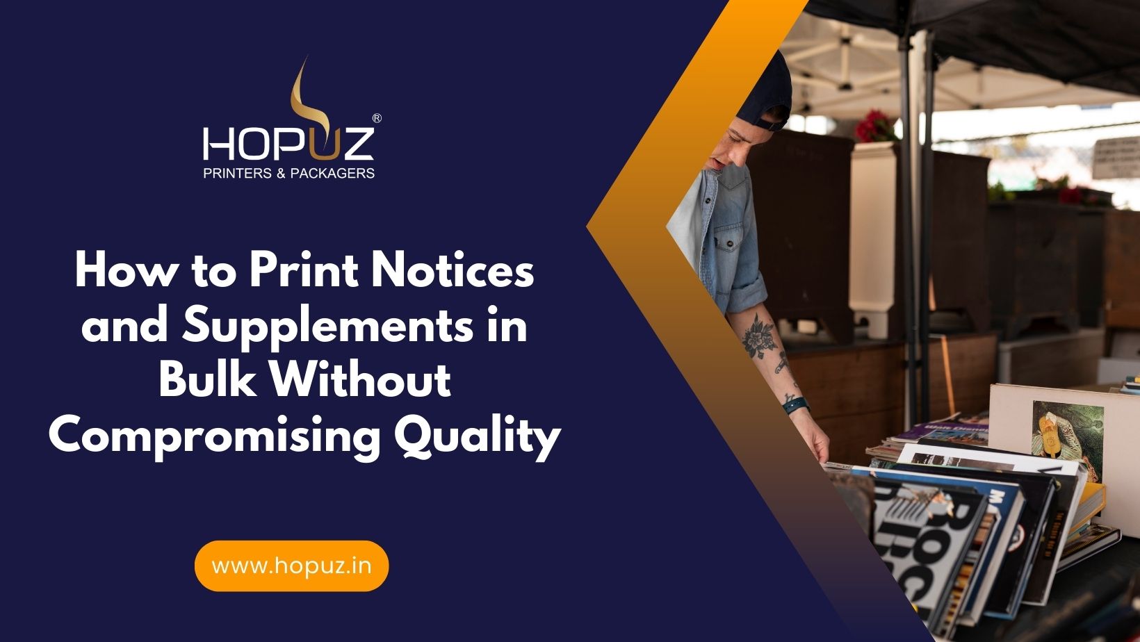 Print Notices and Supplements in Bulk With Quality