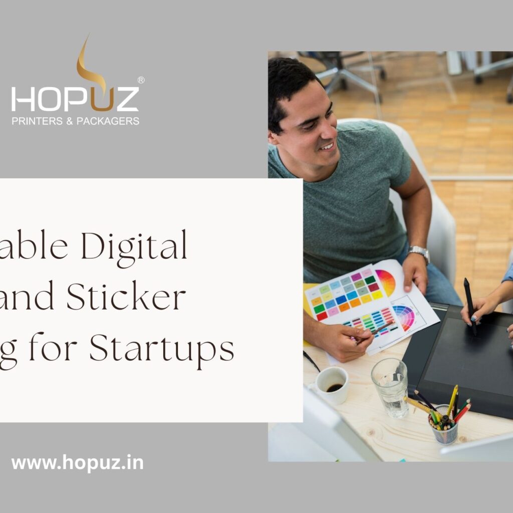 Affordable Digital Label and Sticker Printing for Startups