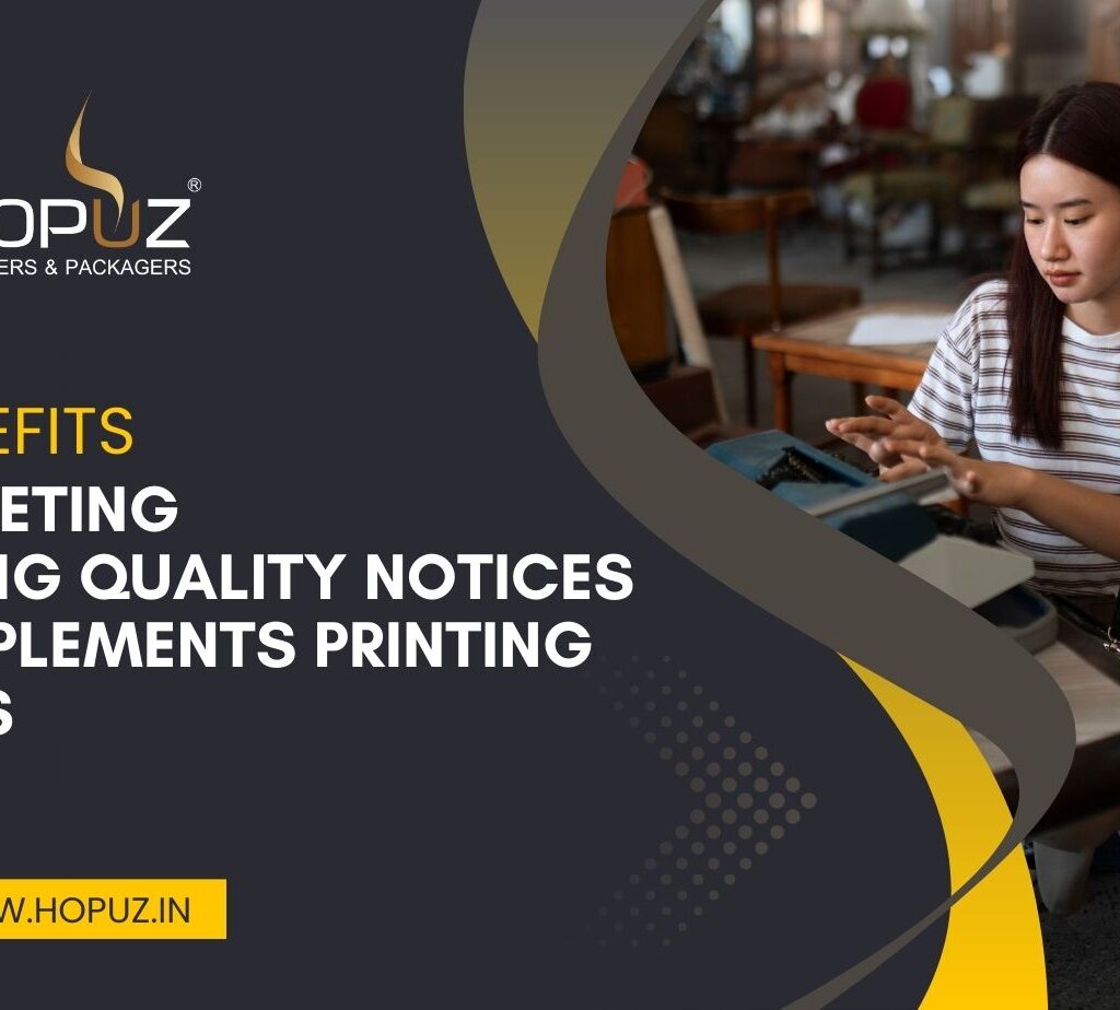 Top Benefits of Choosing Quality Notices and Supplements Printing Services