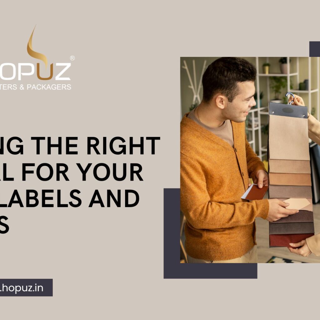 Choosing the Right Material for Your Digital Labels and Stickers