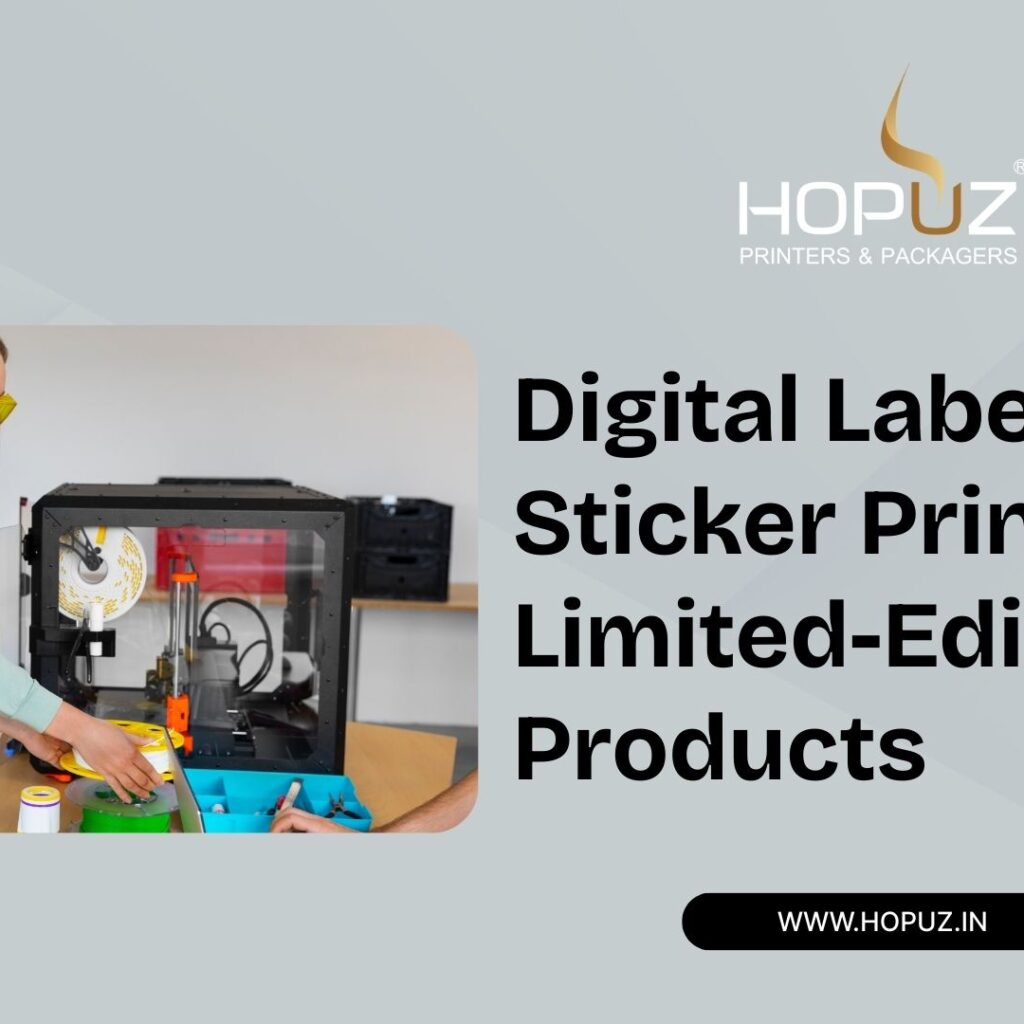 Digital Label and Sticker Printing for Limited-Edition Products