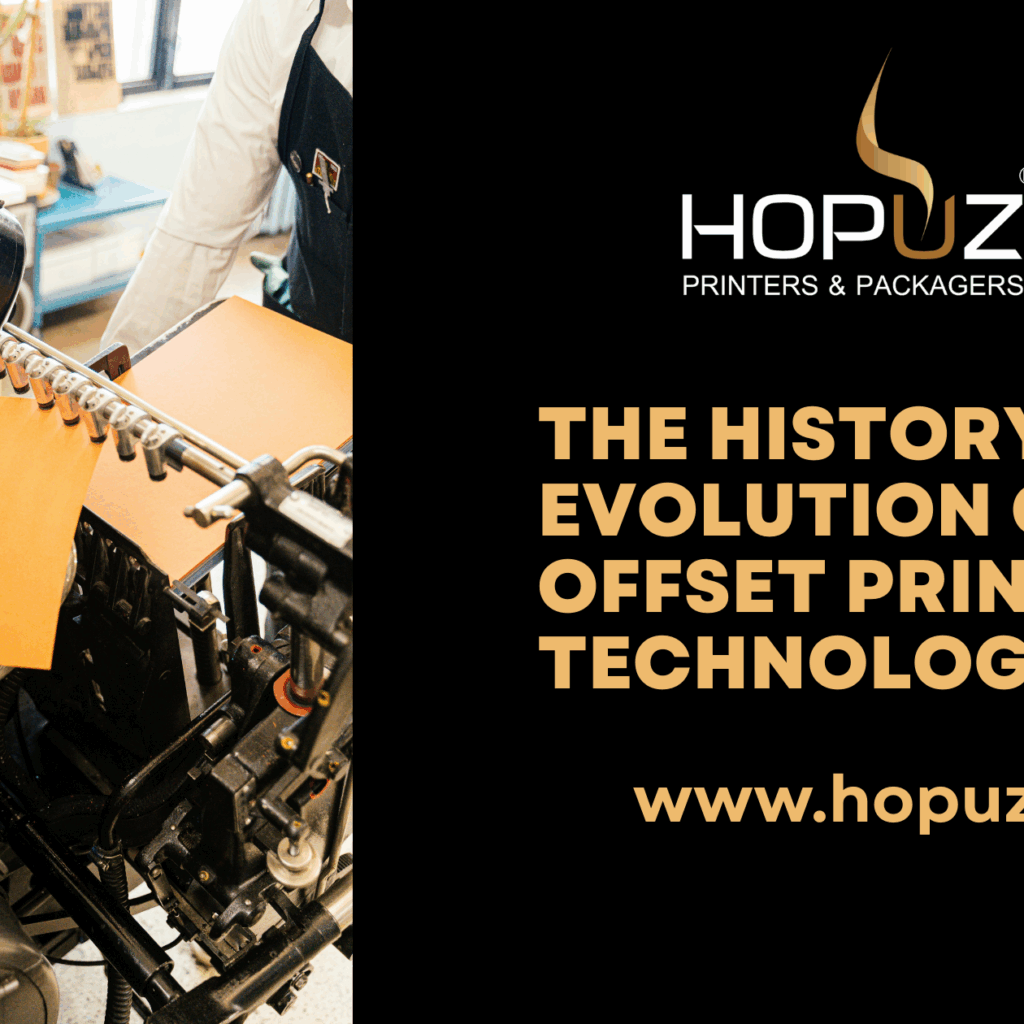 The history and evolution of offset printing technology.