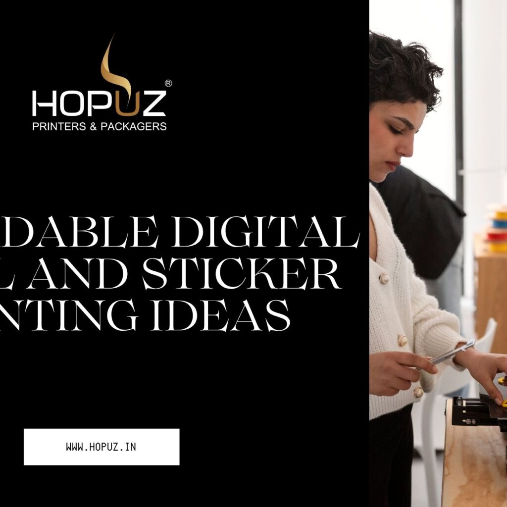 Affordable Digital Label and Sticker Printing Ideas