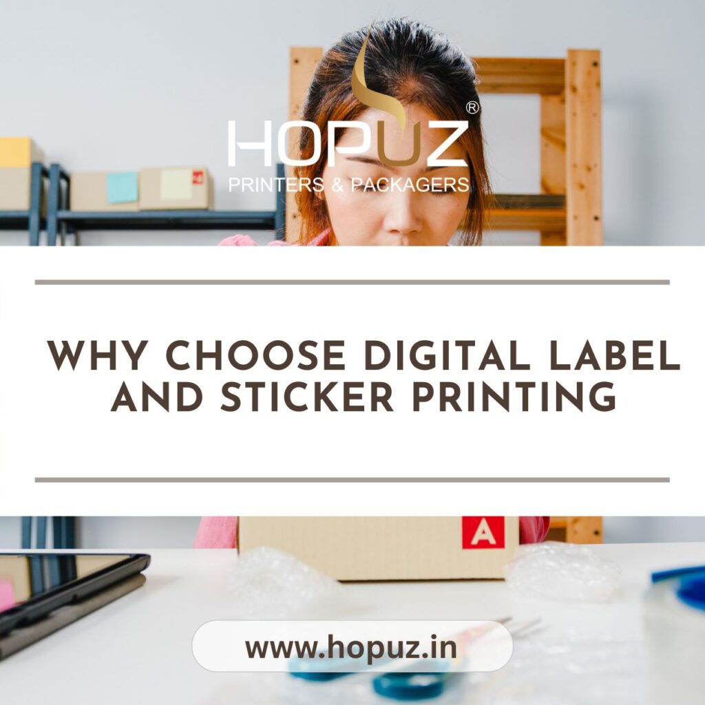 Why Choose Digital Label and Sticker Printing