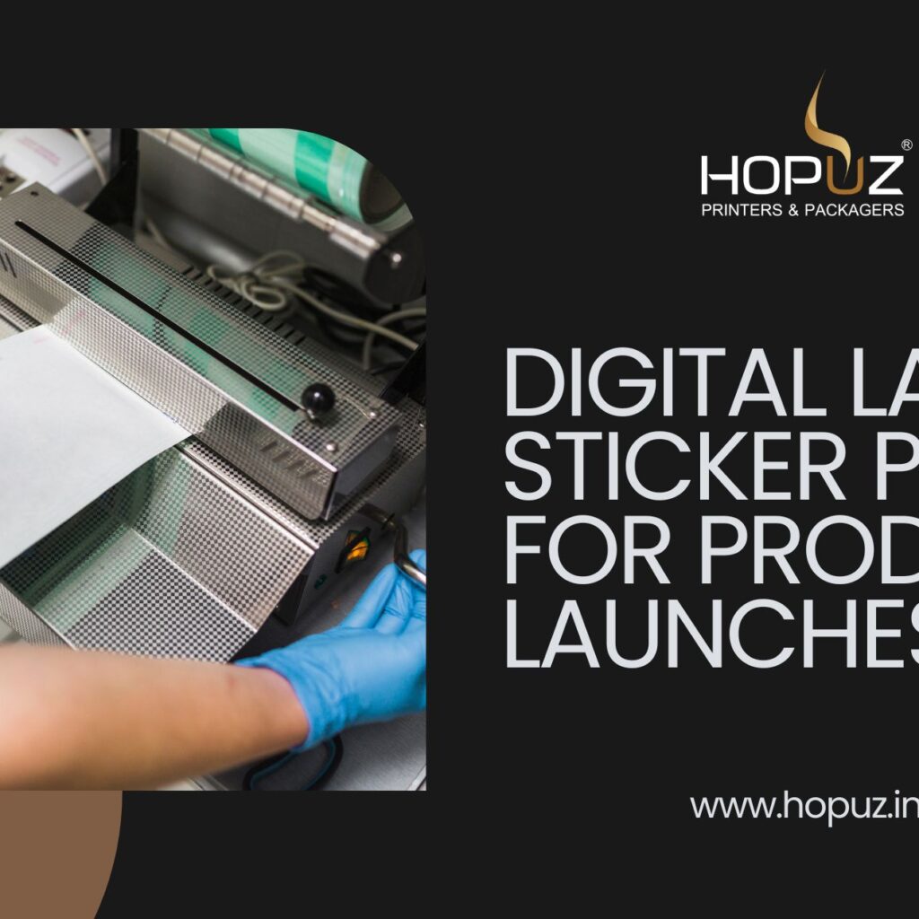 Digital Label and Sticker Printing for Product Launches