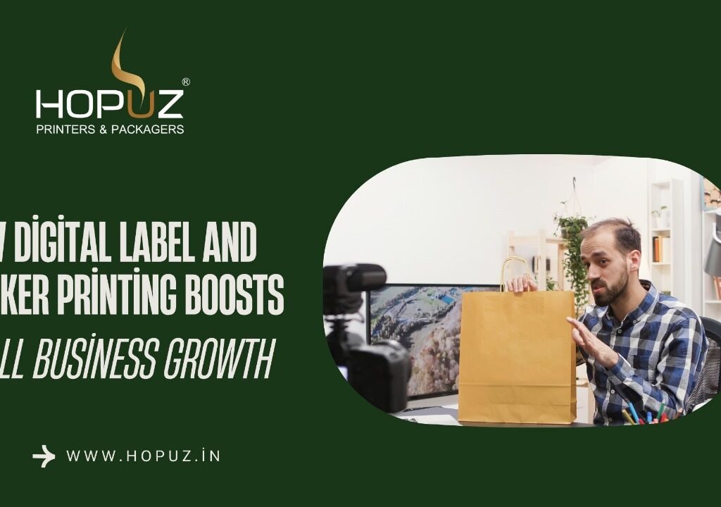 How Digital Label and Sticker Printing Boosts Small Business Growth