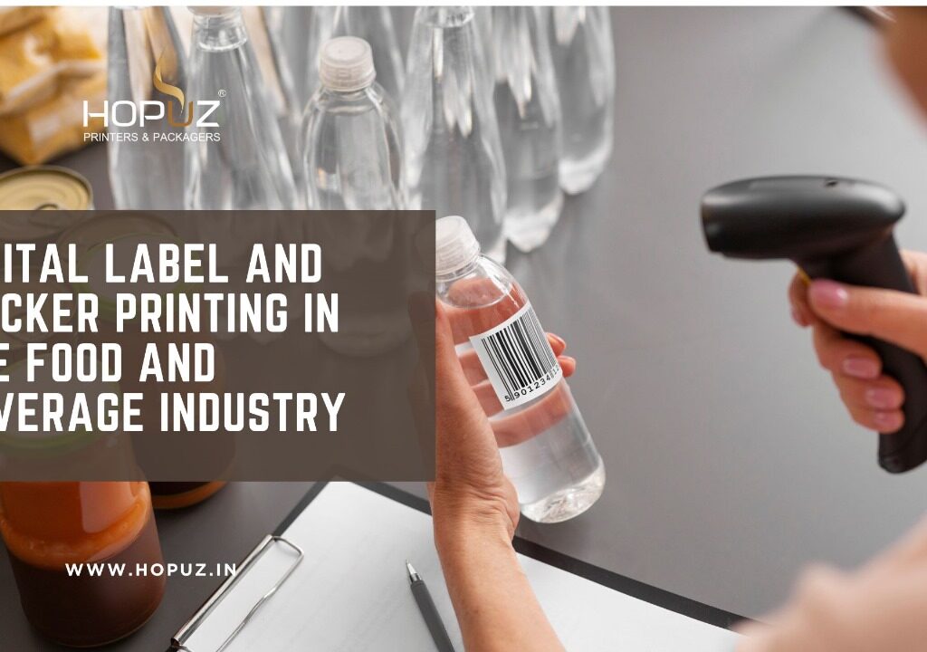 Digital Label and Sticker Printing in the Food and Beverage Industry