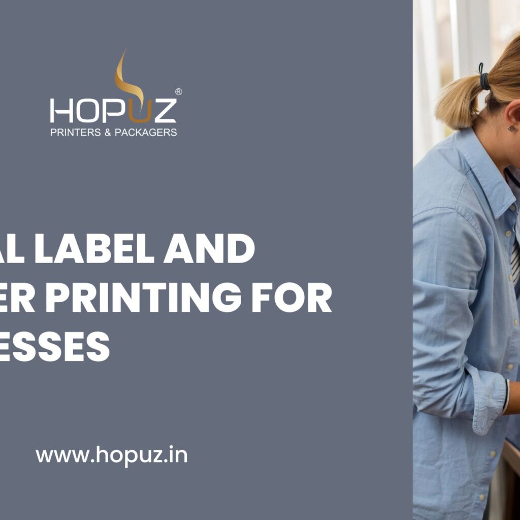 Digital Label and Sticker Printing for Businesses