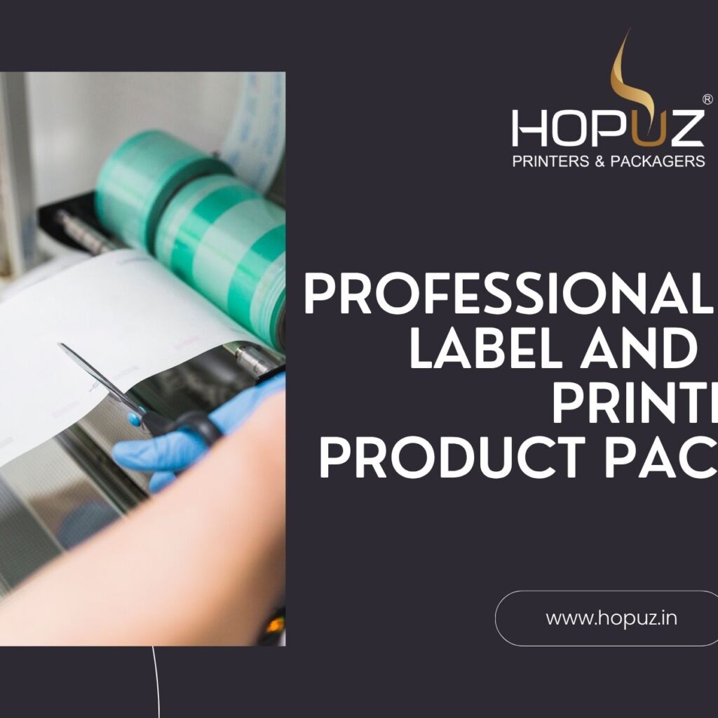 Professional Digital Label and Sticker Printing for Product Packaging