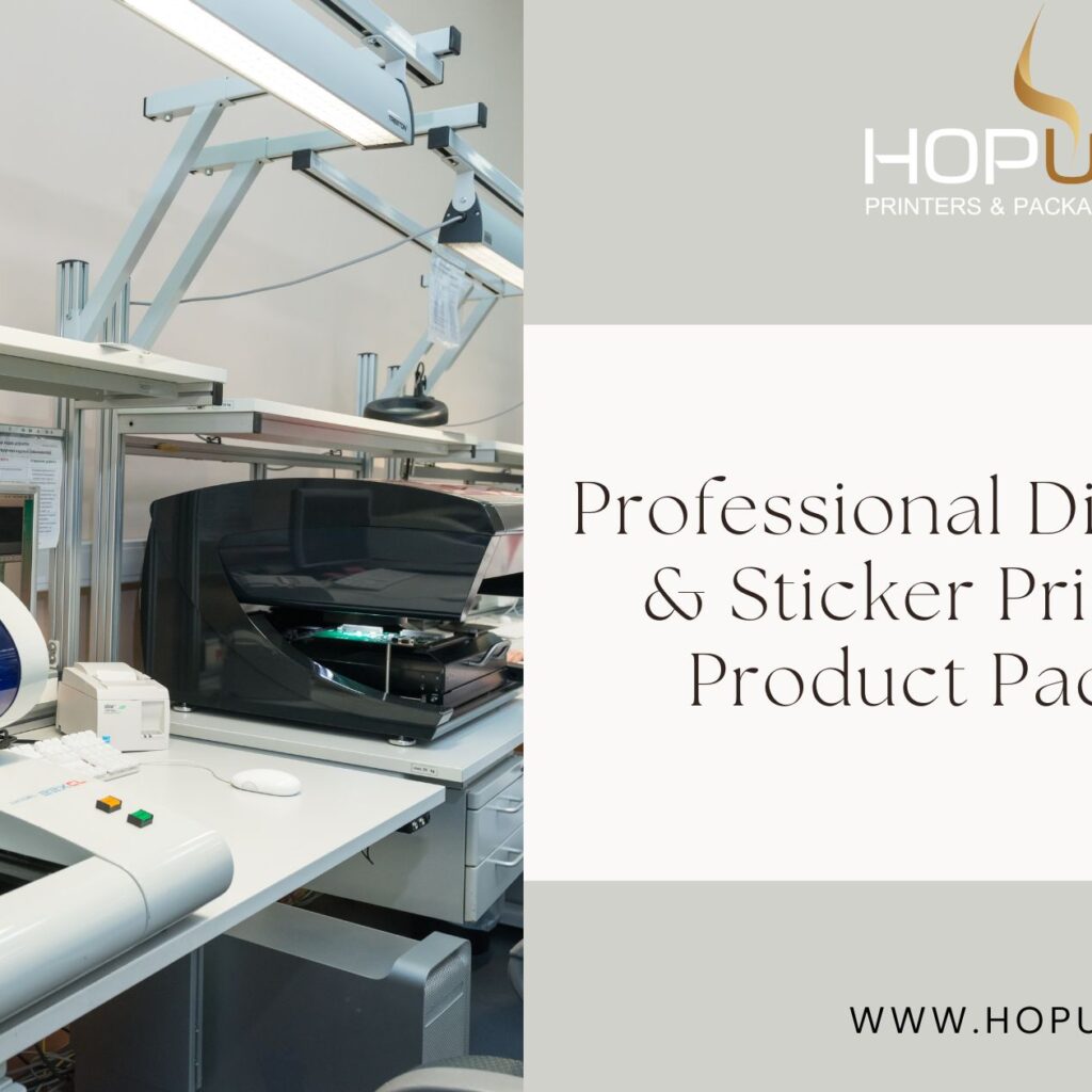Professional Digital Label & Sticker Printing for Product Packaging