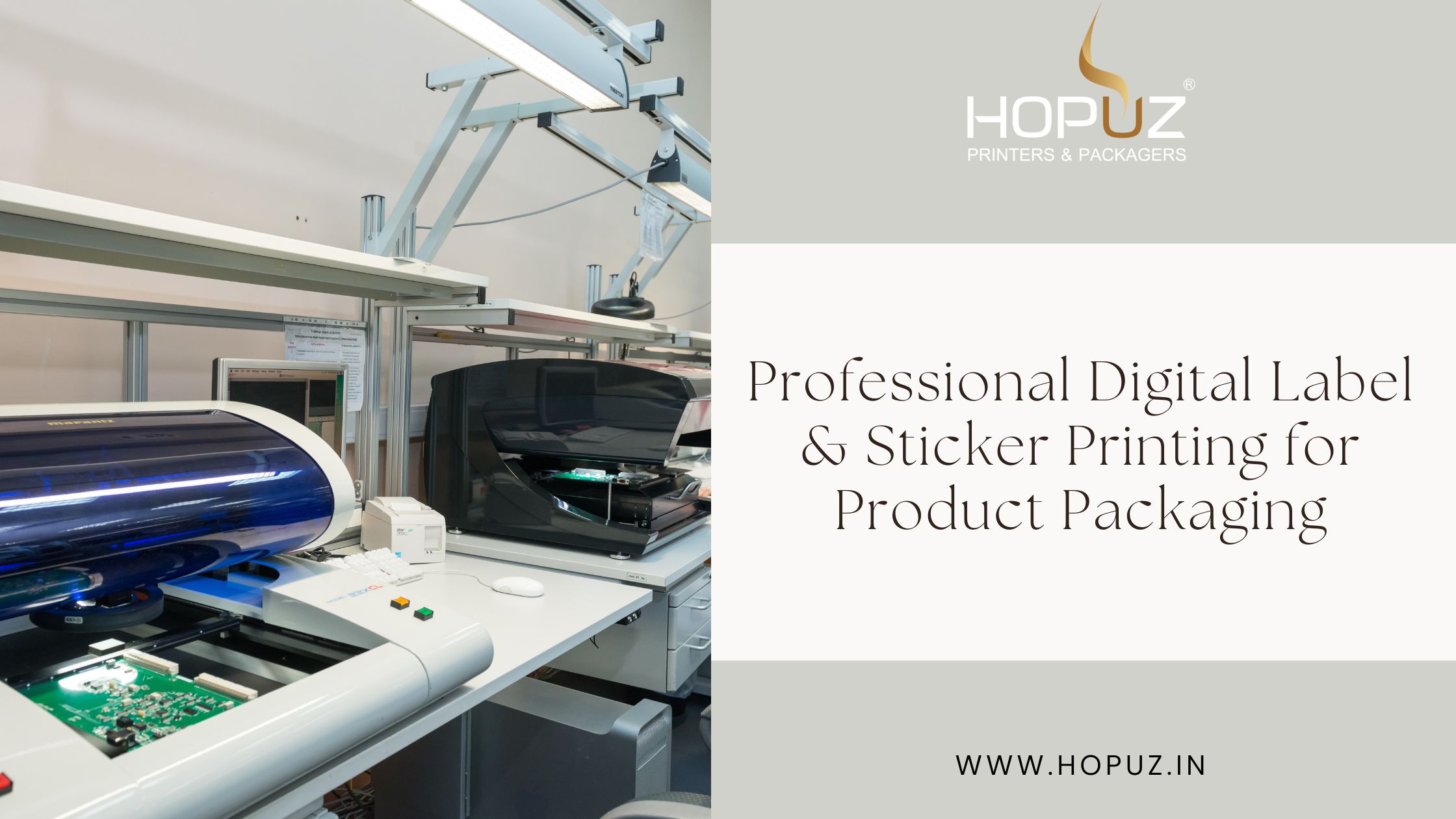 Professional Digital Label & Sticker Printing for Product Packaging