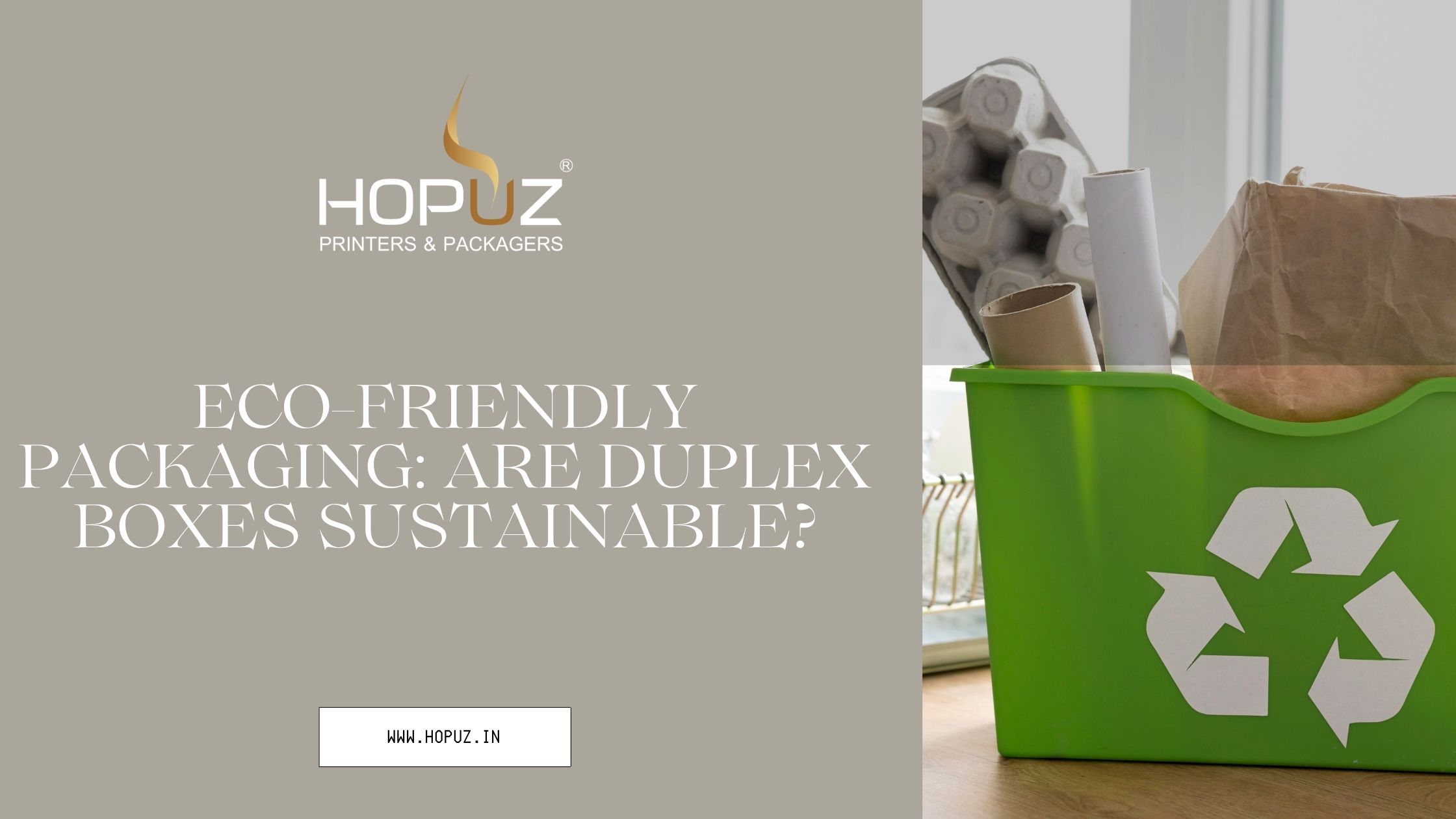 Eco-Friendly Packaging: Are Duplex Boxes Sustainable?