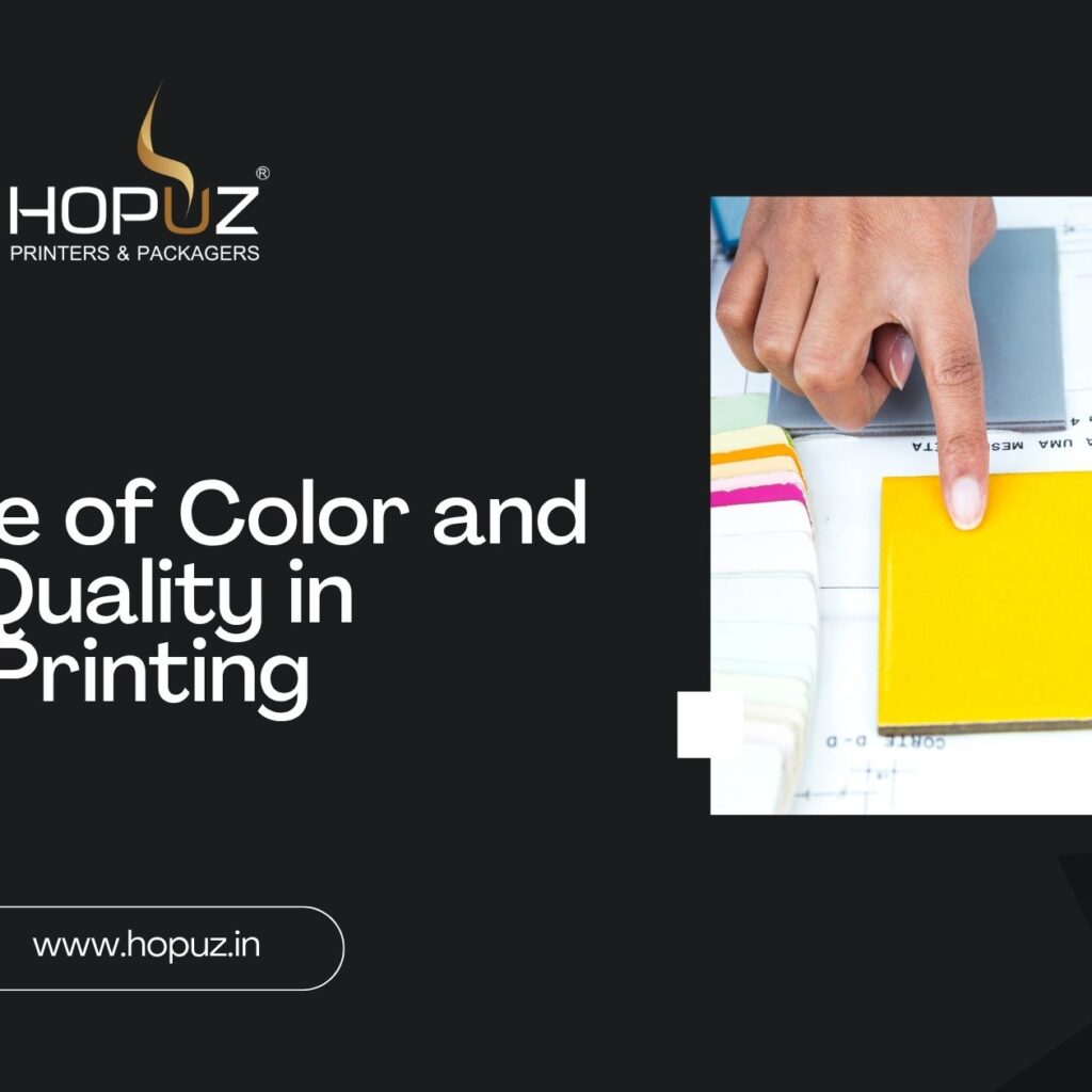 The Role of Color and Paper Quality in Notice Printing