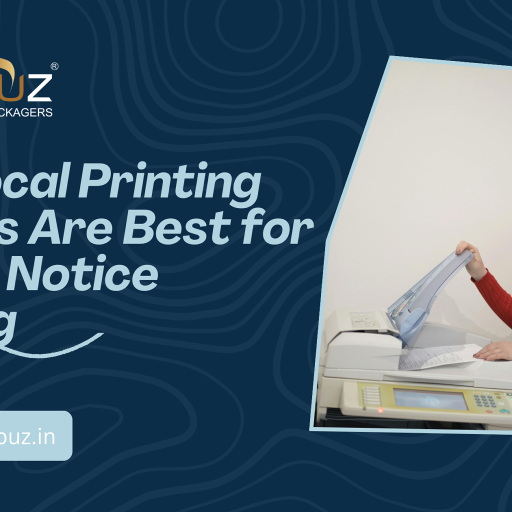 Why Local Printing Presses Are Best for Urgent Notice Printing