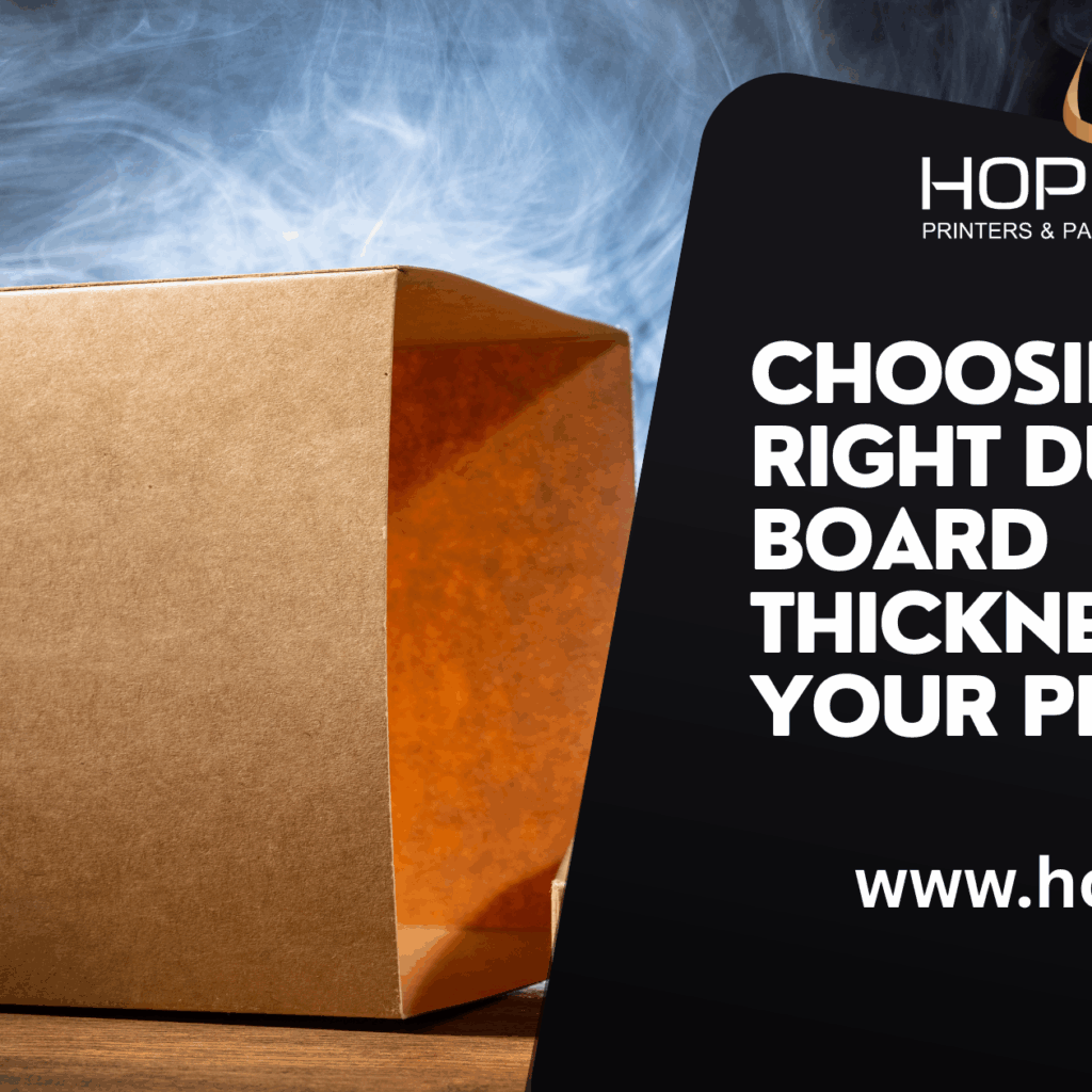 Choosing the Right Duplex Board Thickness for Your Product
