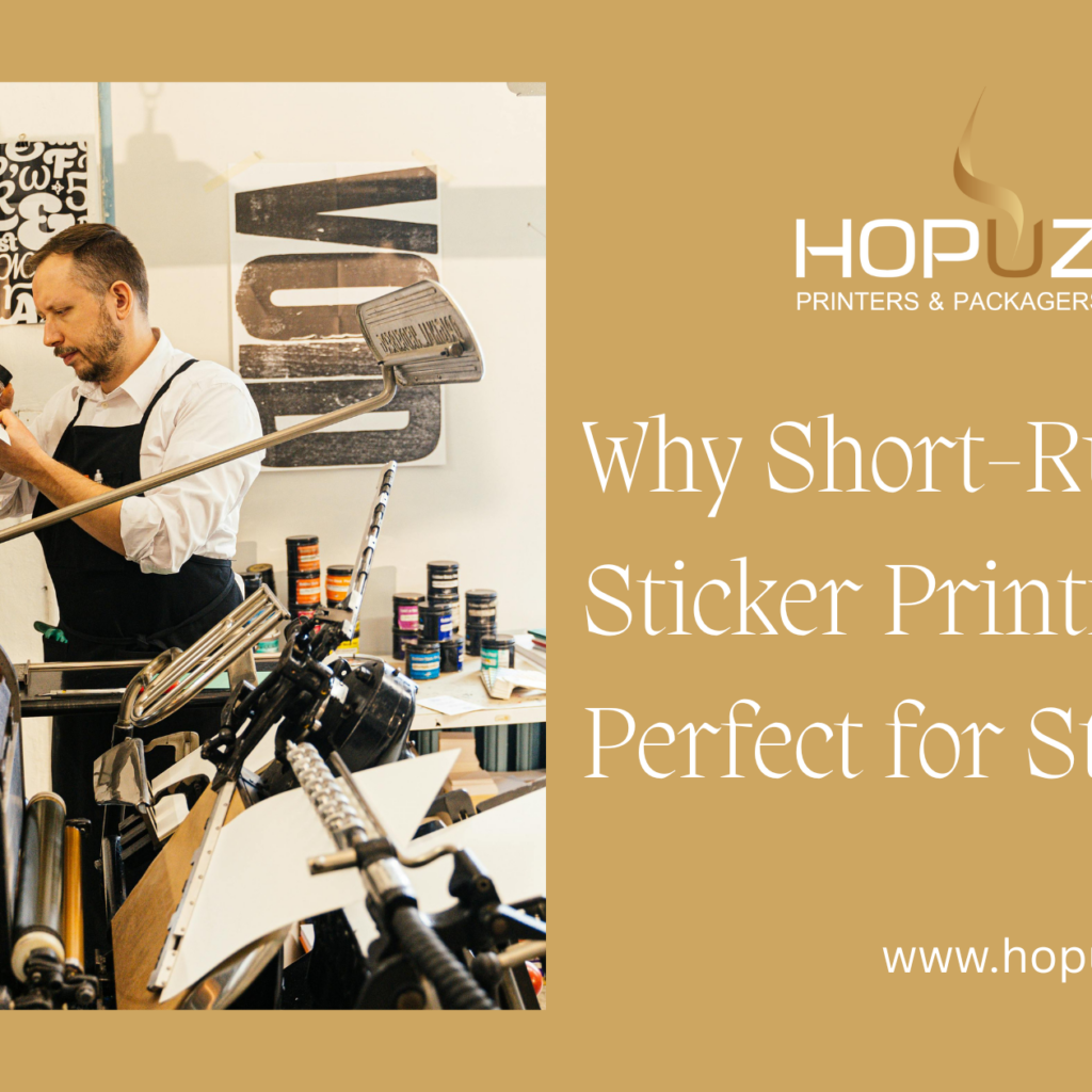 Why Short-Run Digital Sticker Printing Is Perfect for Startups