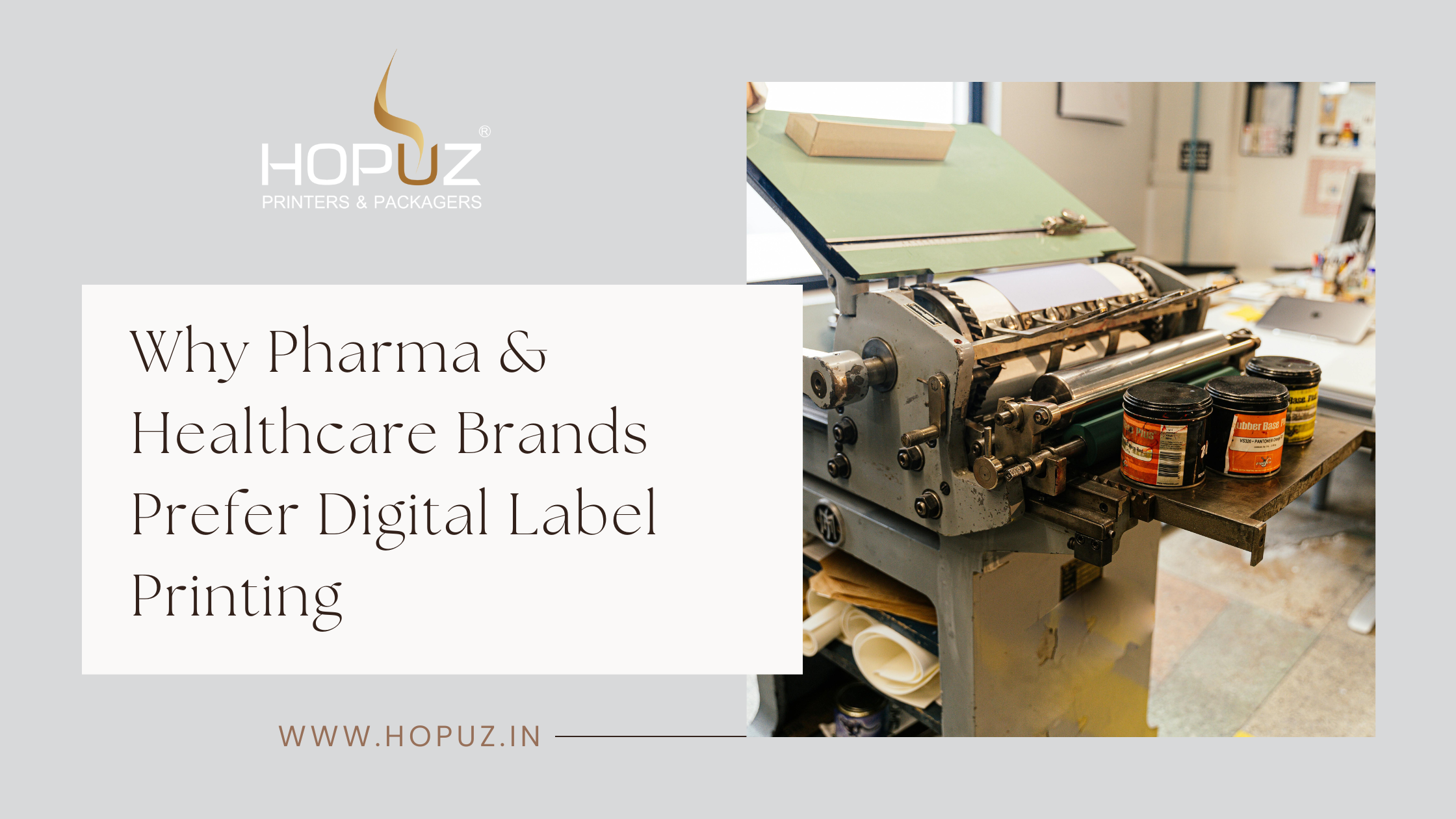 Why Pharma & Healthcare Brands Prefer Digital Label Printing