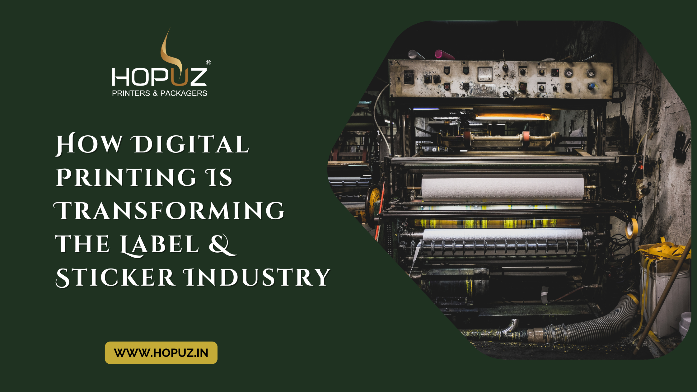 How Digital Printing Is Transforming the Label & Sticker Industry