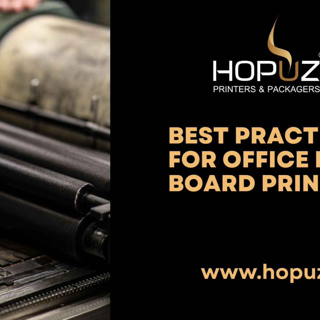 Best Practices for Office Notice Board Printing