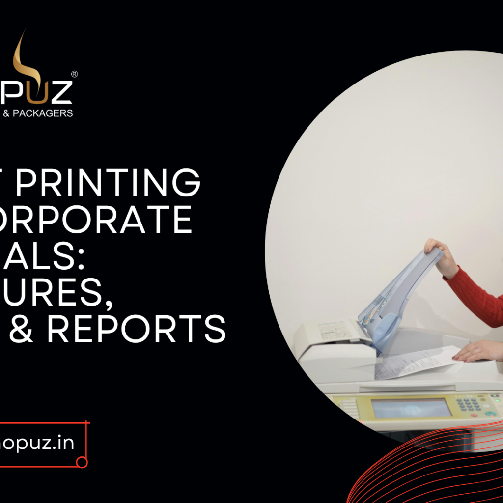 Offset Printing for Corporate Materials: Brochures, Flyers & Reports