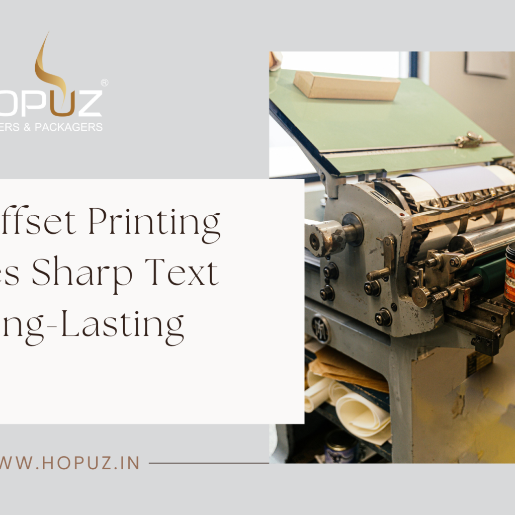 How Offset Printing Ensures Sharp Text and Long-Lasting Books