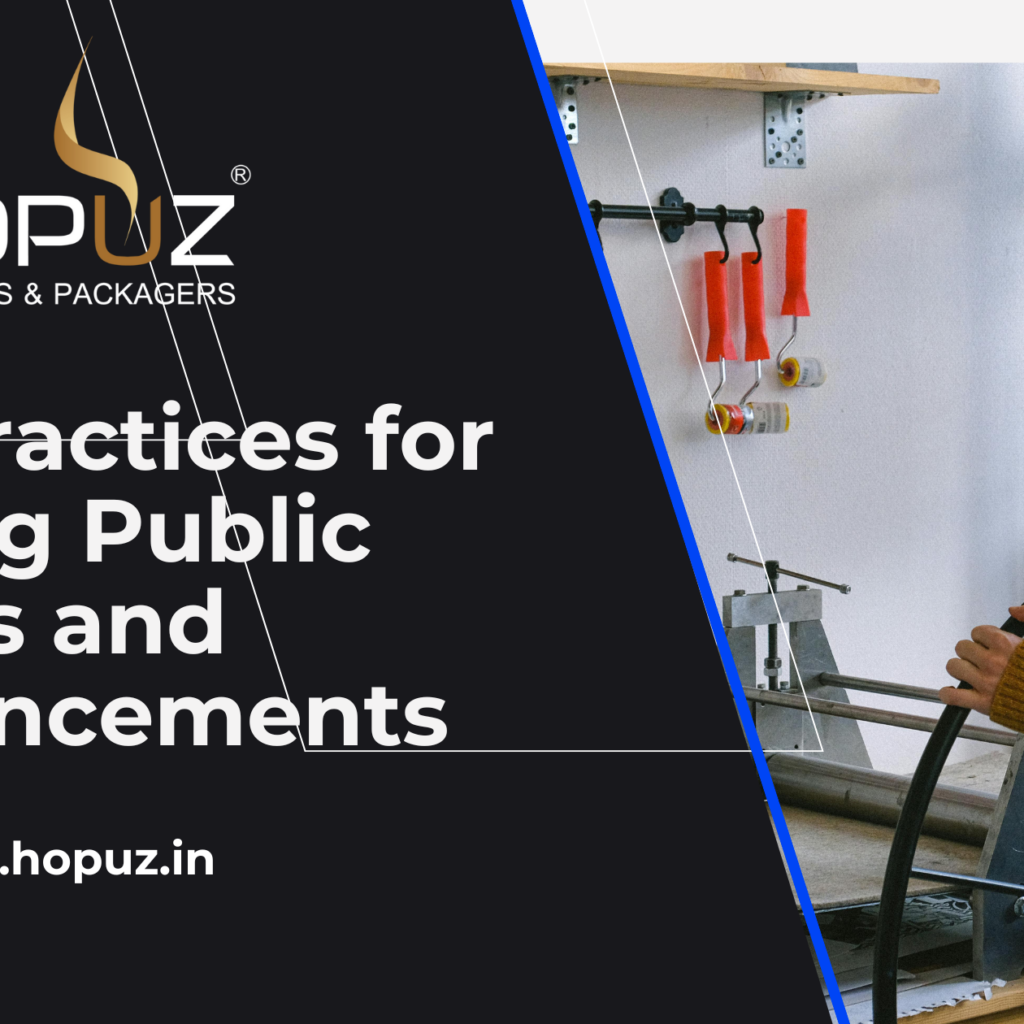 Best Practices for Printing Public Notices and Announcements