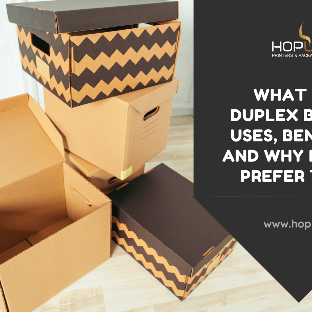 What Are Duplex Boxes? Uses, Benefits, and Why Brands Prefer Them