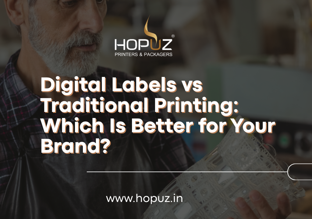 Digital Labels vs Traditional Printing: Which Is Better for Your Brand?