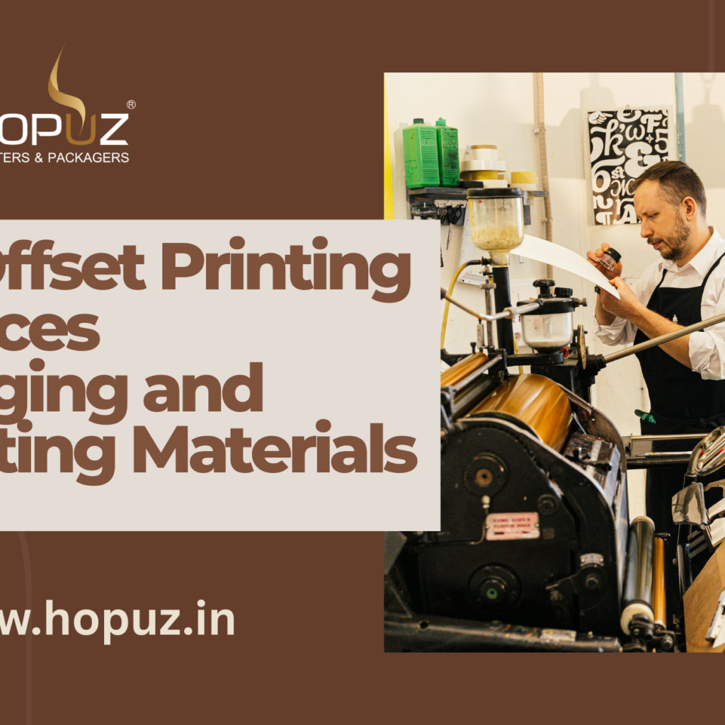 How Offset Printing Enhances Packaging and Marketing Materials