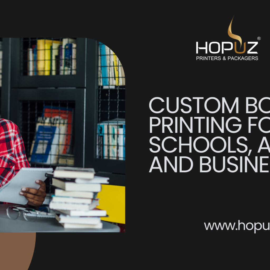 Custom Book Printing for Schools, Authors, and Businesses