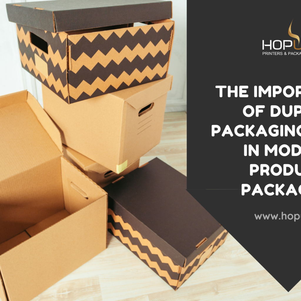 The Importance of Duplex Packaging Boxes in Modern Product Packaging