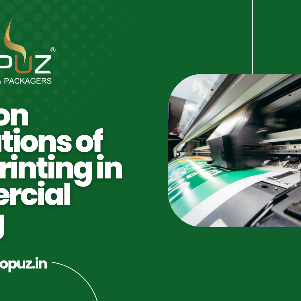 Common Applications of Offset Printing in Commercial Printing